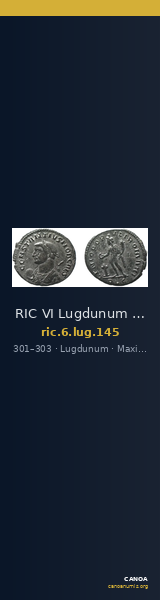 RIC VI Lugdunum 145 — CANOA