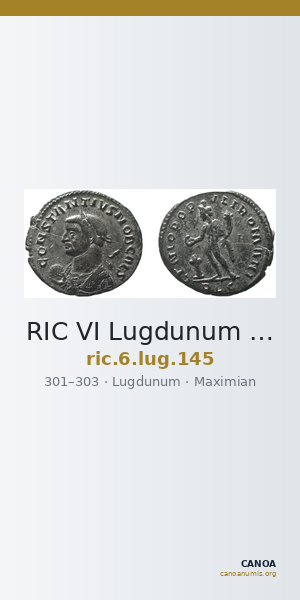 RIC VI Lugdunum 145 — CANOA