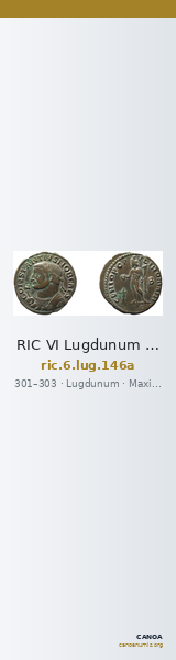 RIC VI Lugdunum 146a — CANOA