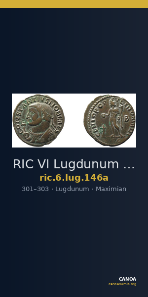 RIC VI Lugdunum 146a — CANOA