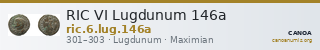 RIC VI Lugdunum 146a — CANOA