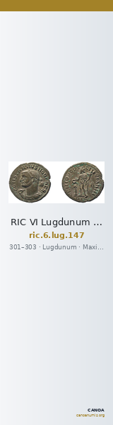 RIC VI Lugdunum 147 — CANOA