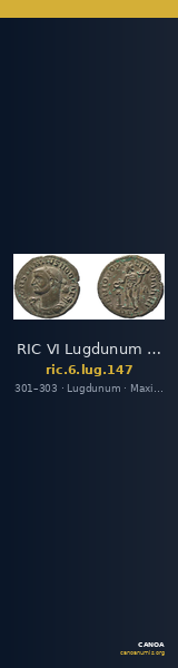 RIC VI Lugdunum 147 — CANOA