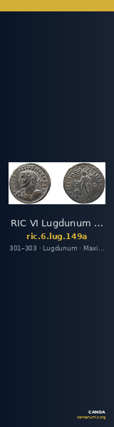 RIC VI Lugdunum 149a — CANOA