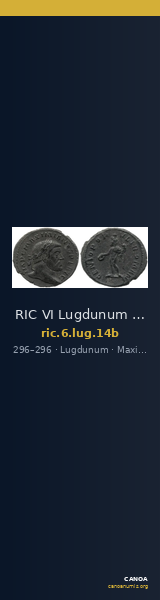 RIC VI Lugdunum 14b — CANOA