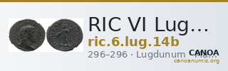 RIC VI Lugdunum 14b — CANOA