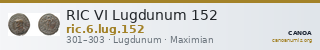 RIC VI Lugdunum 152 — CANOA