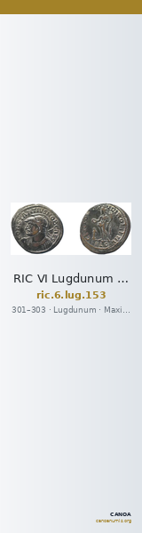 RIC VI Lugdunum 153 — CANOA