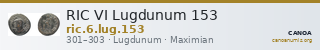 RIC VI Lugdunum 153 — CANOA