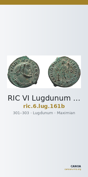 RIC VI Lugdunum 161b — CANOA