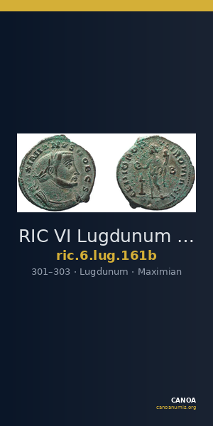 RIC VI Lugdunum 161b — CANOA