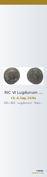 RIC VI Lugdunum 164a — CANOA