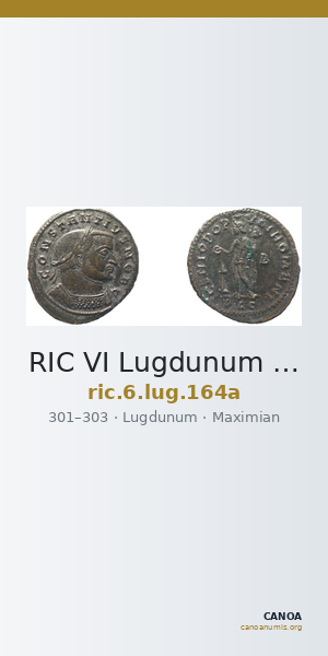 RIC VI Lugdunum 164a — CANOA
