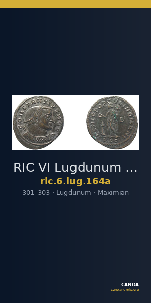 RIC VI Lugdunum 164a — CANOA