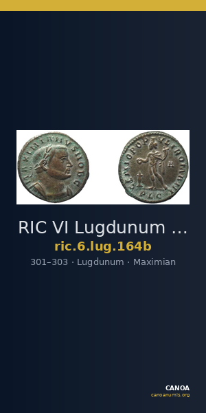 RIC VI Lugdunum 164b — CANOA