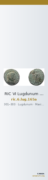 RIC VI Lugdunum 165a — CANOA
