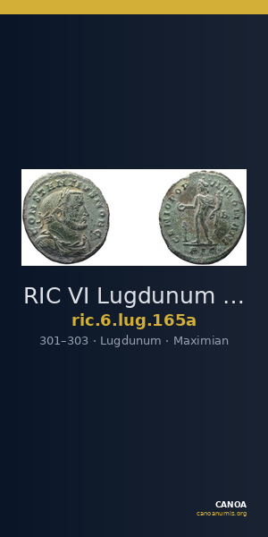 RIC VI Lugdunum 165a — CANOA