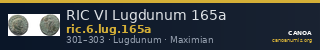 RIC VI Lugdunum 165a — CANOA