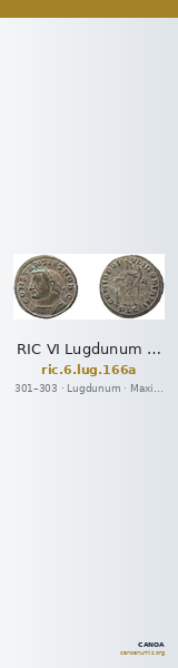RIC VI Lugdunum 166a — CANOA
