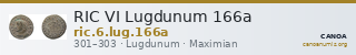 RIC VI Lugdunum 166a — CANOA