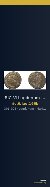 RIC VI Lugdunum 166b — CANOA