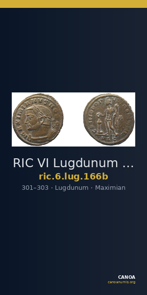 RIC VI Lugdunum 166b — CANOA