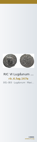 RIC VI Lugdunum 167a — CANOA