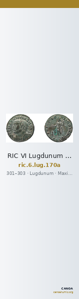 RIC VI Lugdunum 170a — CANOA