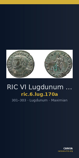 RIC VI Lugdunum 170a — CANOA