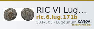 RIC VI Lugdunum 171b — CANOA