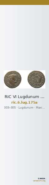 RIC VI Lugdunum 175a — CANOA