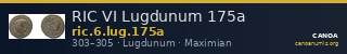 RIC VI Lugdunum 175a — CANOA