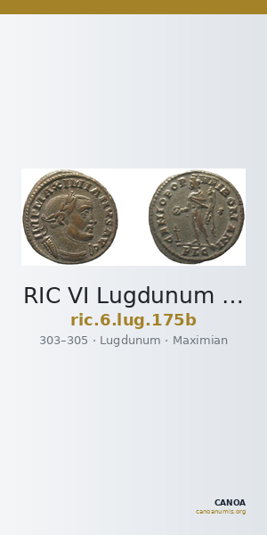 RIC VI Lugdunum 175b — CANOA