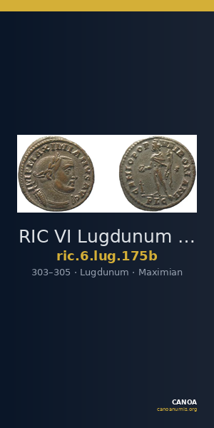 RIC VI Lugdunum 175b — CANOA