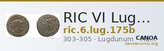 RIC VI Lugdunum 175b — CANOA