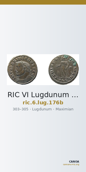 RIC VI Lugdunum 176b — CANOA