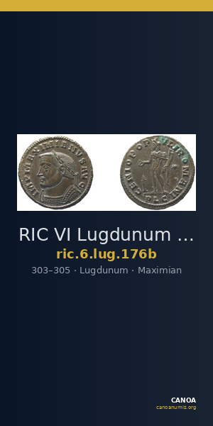 RIC VI Lugdunum 176b — CANOA
