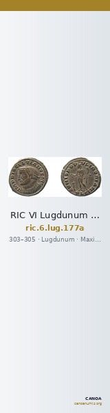 RIC VI Lugdunum 177a — CANOA