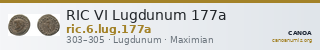 RIC VI Lugdunum 177a — CANOA