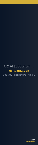 RIC VI Lugdunum 177b — CANOA