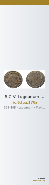 RIC VI Lugdunum 178a — CANOA