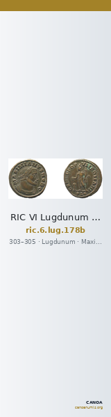 RIC VI Lugdunum 178b — CANOA