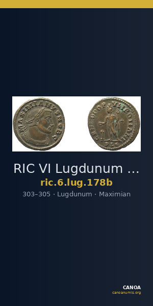 RIC VI Lugdunum 178b — CANOA