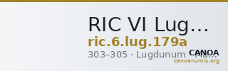 RIC VI Lugdunum 179a — CANOA