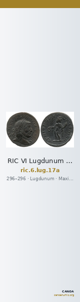 RIC VI Lugdunum 17a — CANOA