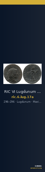 RIC VI Lugdunum 17a — CANOA