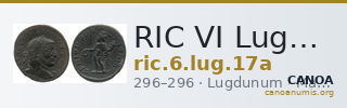 RIC VI Lugdunum 17a — CANOA