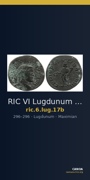 RIC VI Lugdunum 17b — CANOA