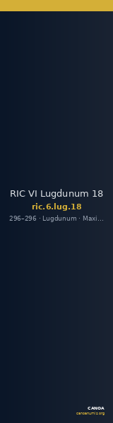RIC VI Lugdunum 18 — CANOA
