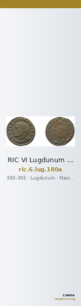 RIC VI Lugdunum 180a — CANOA